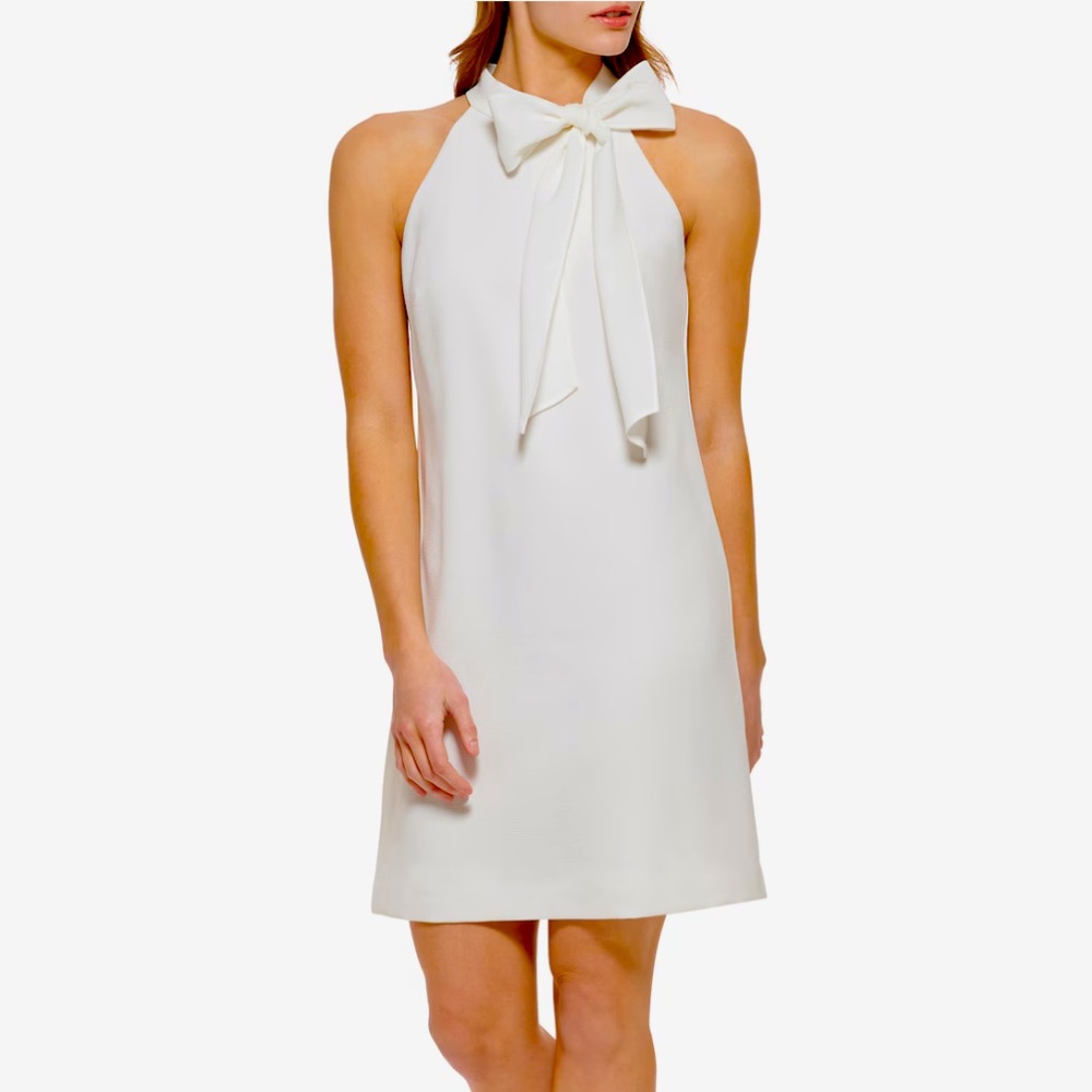 NWT Vince Camuto Bow-Neck Dress